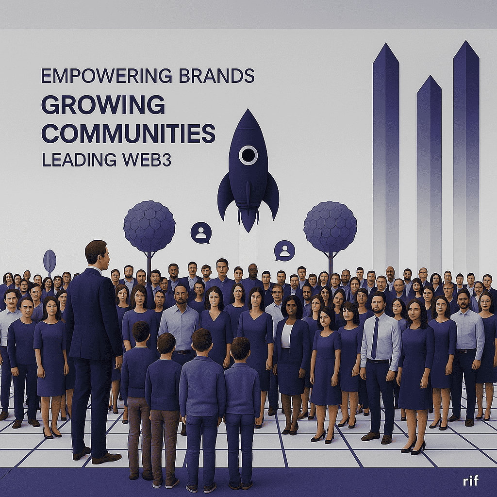 Empowering Web3 Innovation Gathering. Empowering Brands, Growing Communities, Leading Web3